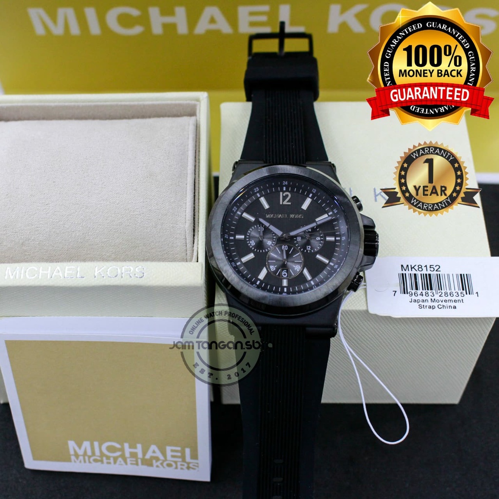 JAM MICHAEL KORS MK8445 MK8152 MK8184 MK8296 ORIGINAL TERMURAH | ARLOJI ANALOG PRIA TERLARIS
