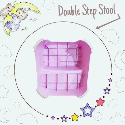 Karibu double step stool