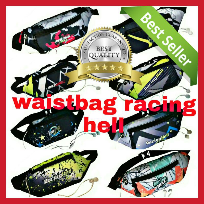 Waistbag racing hell Tas Racing hell