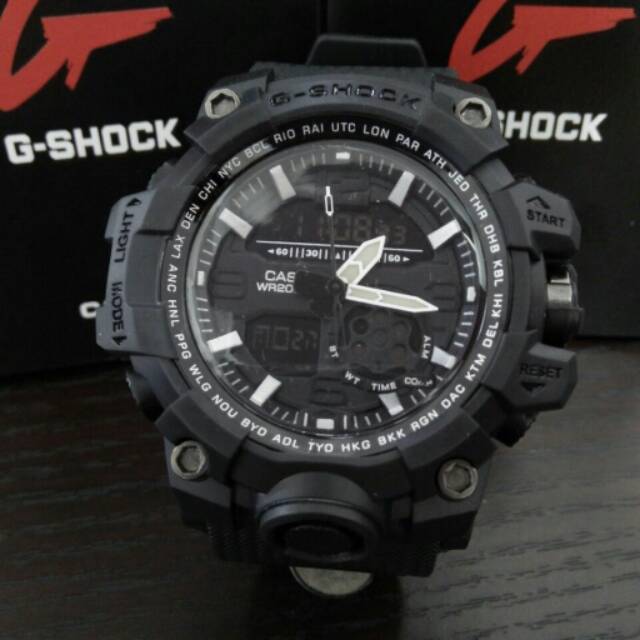Jam tangan G-SHOCK GWG 100 FREE BOX + BATERAI