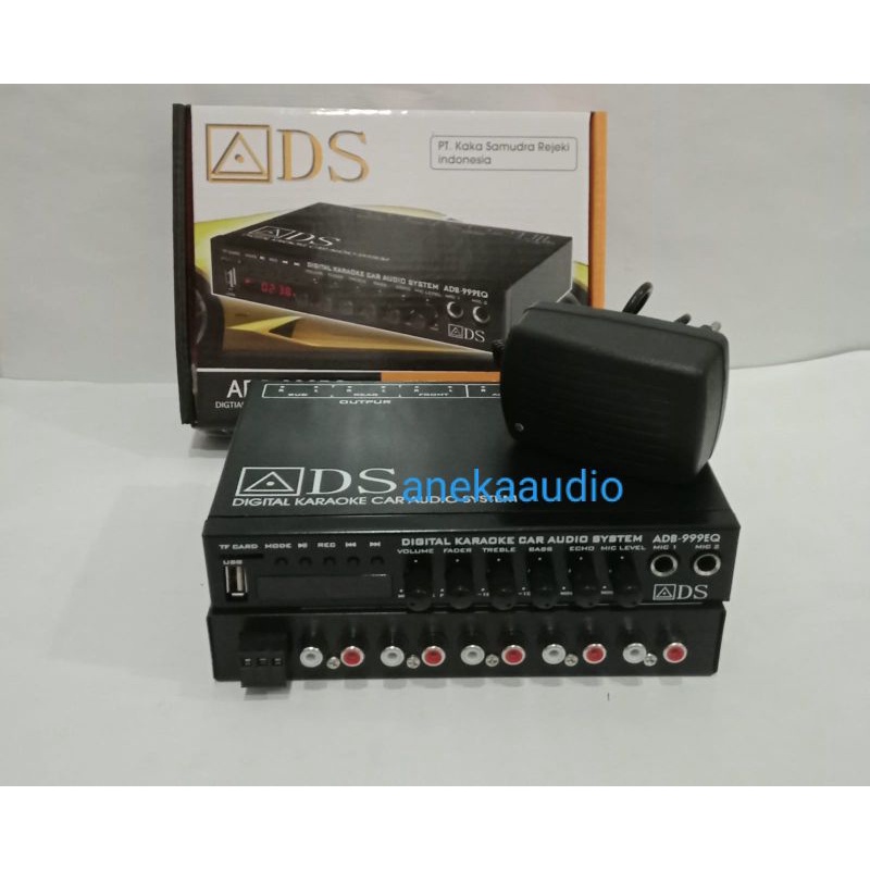 Parametrik Pre Amp ADS ADB-999EQ Pre amp ADS ADB-999EQ  BLUETOOTH + ADAPTOR