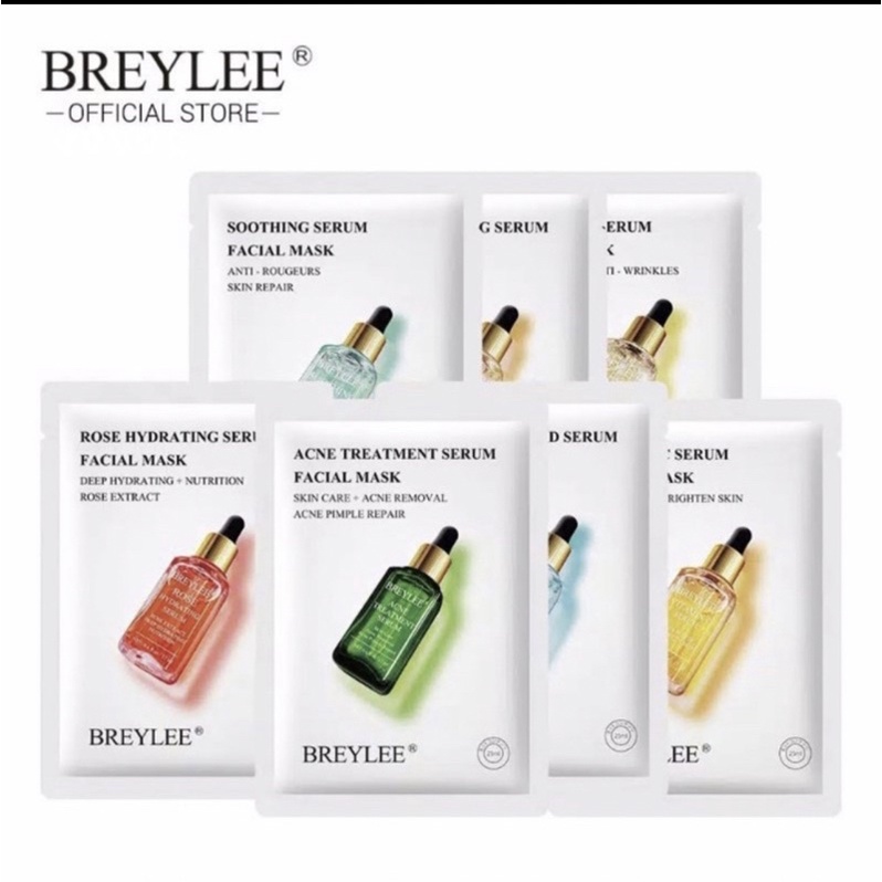 Breylee Masker Kolagen VitaminC memutihkan / Menghilangkan Jewarat