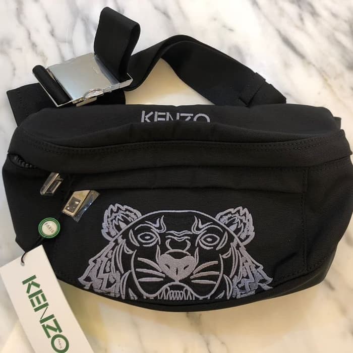 kenzo bumbag black Cinosural International School