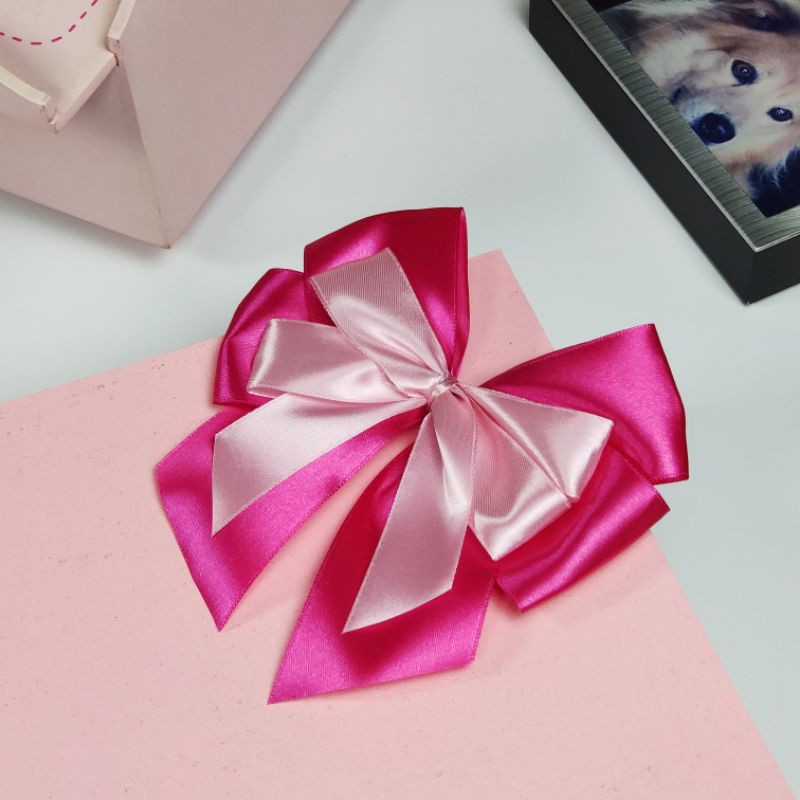 

1 Pcs Pita Kado | Pita Satin | Pita Hampers | Pita Parcel | Pita Souvenir | Pita Jadi | Pita Pink