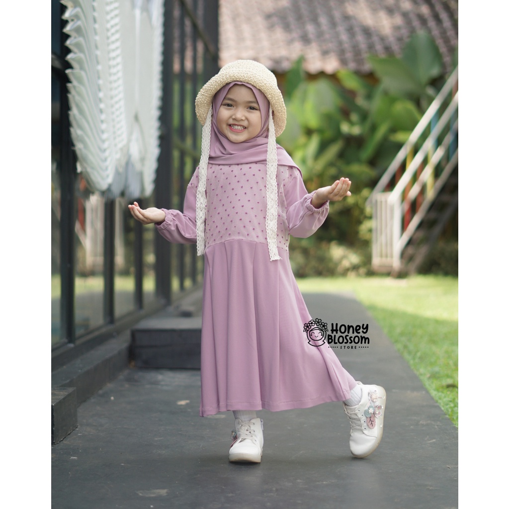 HONEYBLOSSOM gamis bayi alesha series 1-5 tahun / gamis bayi perempuan