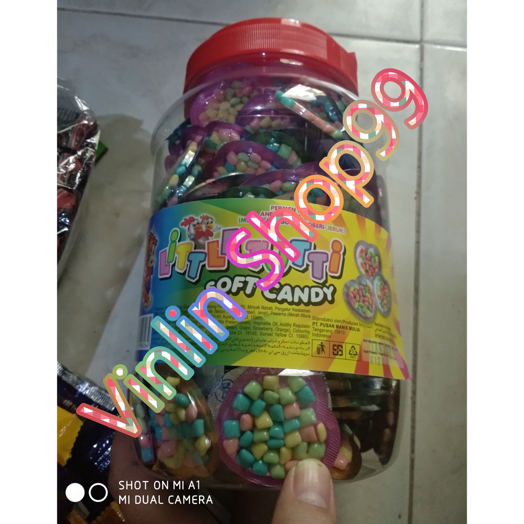 

Permen Empuk Little TUTTI Aneka Rasa Yogurt Chew Toples @ 160 pcs