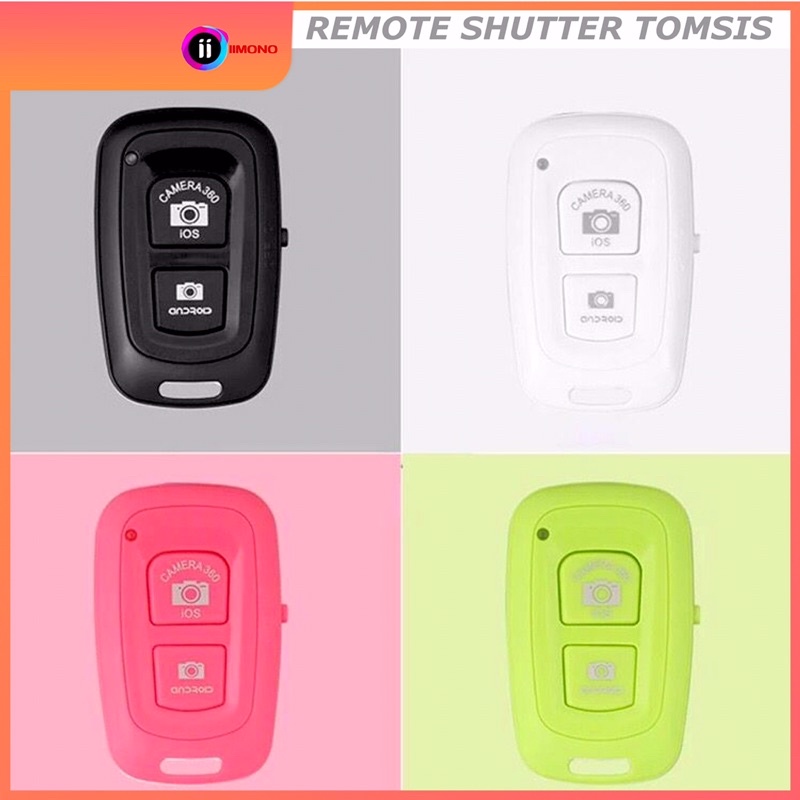 REMOTE BLUETOOTH KAMERA HP / REMOTE SHUTTER TOMSIS BLUETOOTH KAMERA SELFIE