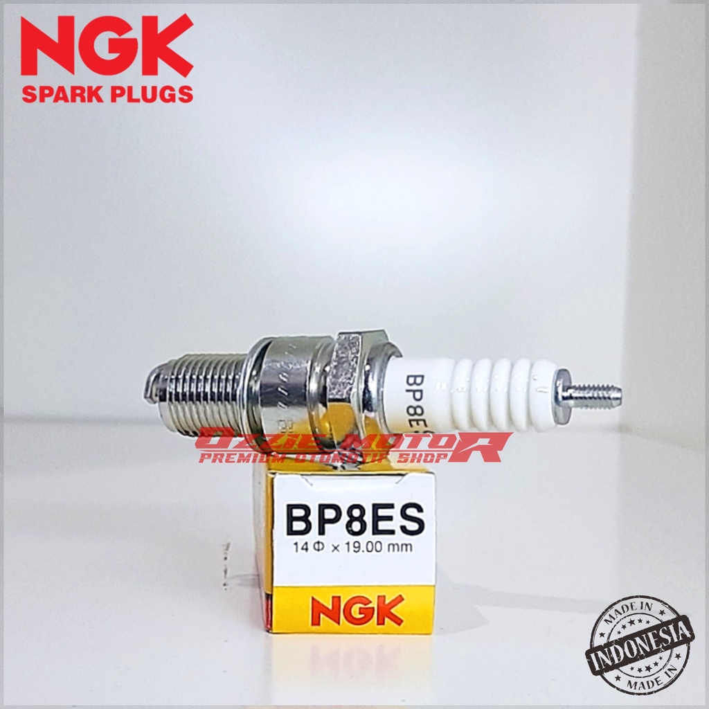 BUSI MOTOR NGK STANDARD BP8ES ORIGINAL BUSI SATRIA R SATRIA HIU TS 125