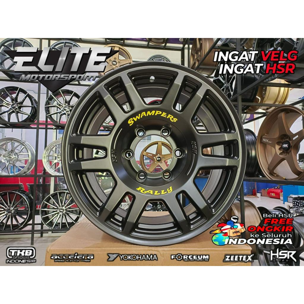 Velg Mobil Ford Ranger Blazer Opel Fortuner Velg HSR Ring 16x8 lubang 6x139,7