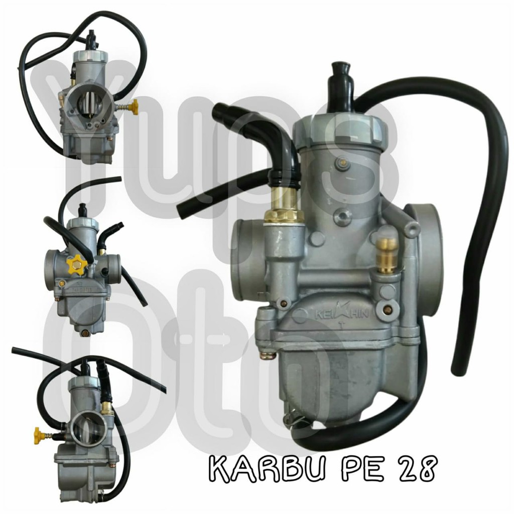 KARBU KARBURATOR KEIHIN PE24 PE26 PE28 / PE 24 26 28 CODE 115 UNTUK MIO BEAT VARIO FU JUPITER SCOOPY DLL-3