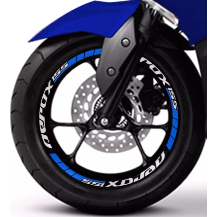 Stiker Velg Motor Yamaha All Aerox Cutting Sticker Pelk