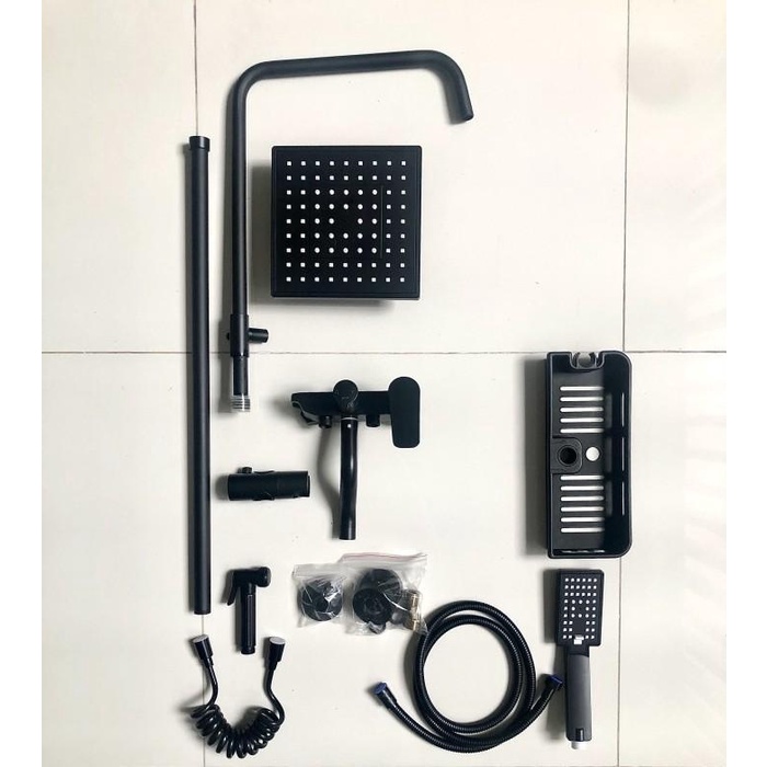 Ledeng / Keran Shower Mandi Setara Grohe Kohler Toto Paloma Wc Dinding Hitam