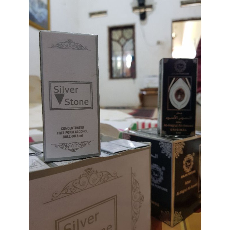 parfum al rehab/hajar aswad/silver stone