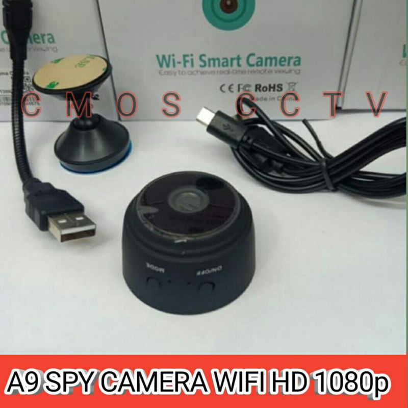 KAMERA A9 Spy WIRELESS HD1080p P2p CCTV MINI