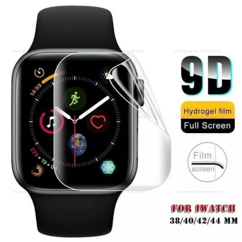 iwatch 1 2 3 4 5 ANTI GORES HYDROGEL FULL COVER, BENING CLEAR GEL PELINDUNG DEPAN