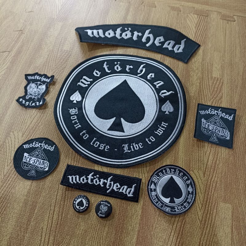 BACKPATCH BORDIR BESAR MOTORHEAD SATU SET