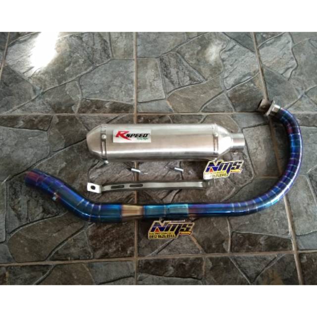 Knalpot R SPEED KAPSUL TIGER.GL.CB.MP LEHER BARBARA BLUEMON