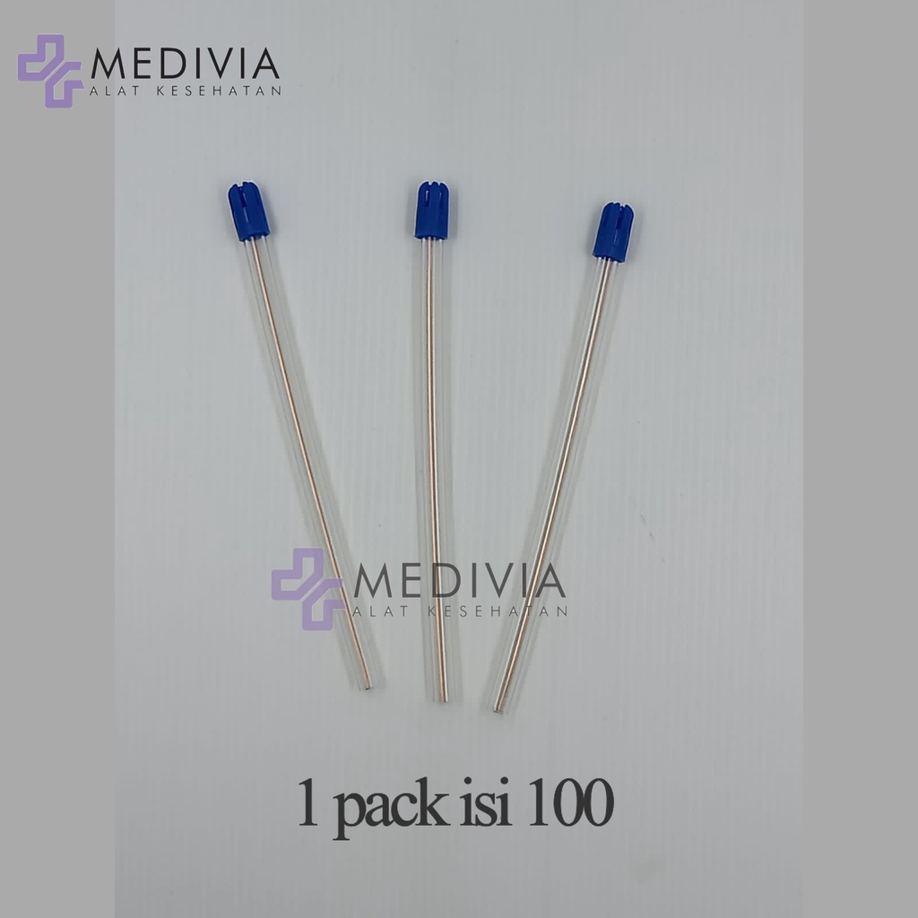 DENTAL SALIVA EJECTOR ISI 100PCS PENYEDOT LUDAH TRANSPARAN TRANSPARENT