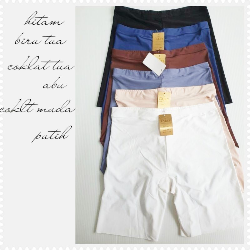 CELANA DALAM SEAMLESS TANPA JAHITAN SHORT PANTS TALLY / CD CEWEK PEREMPUAN TALLY 172, 174,175, 176