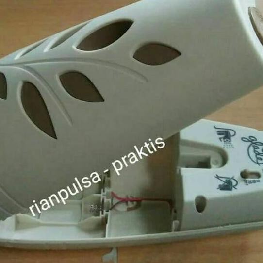 ☼ Mesin Dispenser Pengharum Ruangan Otomatis Glade Automatic Device Alat Baru Lama Model Vas Putih ✹
