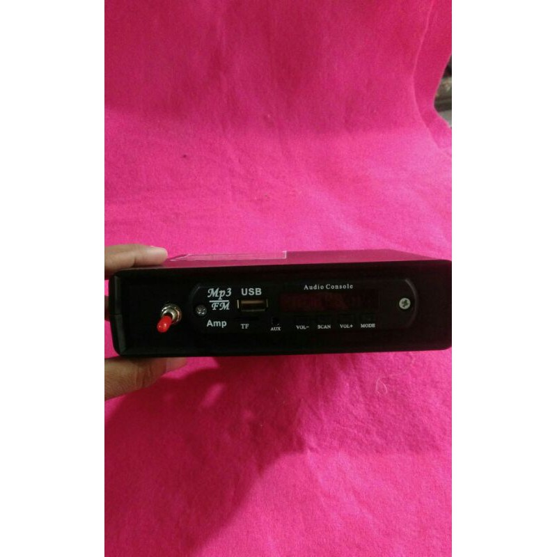 Rakitan Ampli mini mp3 bluetooth player