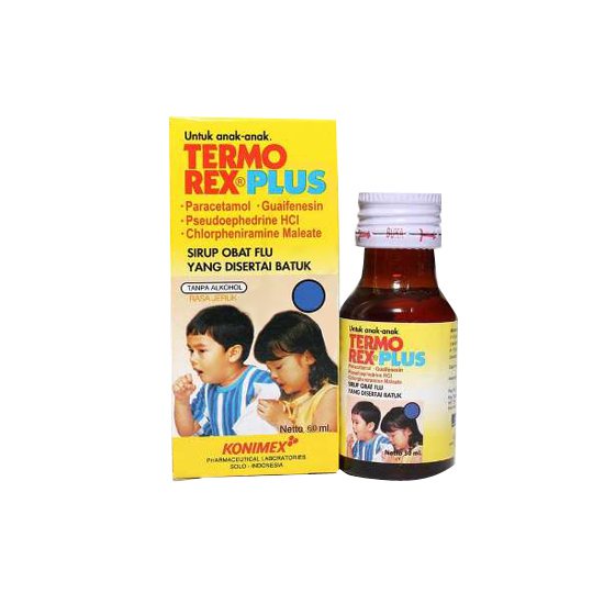 TERMOREX PLUS 30 &amp; 60 ML - GEJALA FLU DAN DEMAM