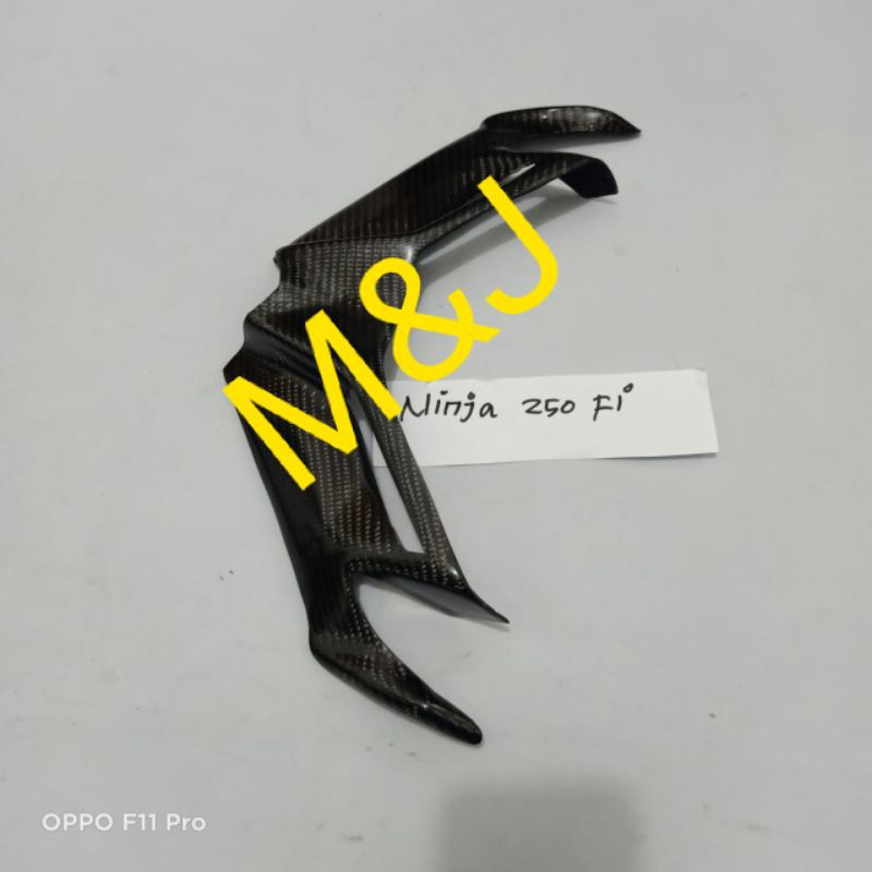 winglet carbon kevlar ninja 250 fi old Kumis Carbon Ninja 250 fi old