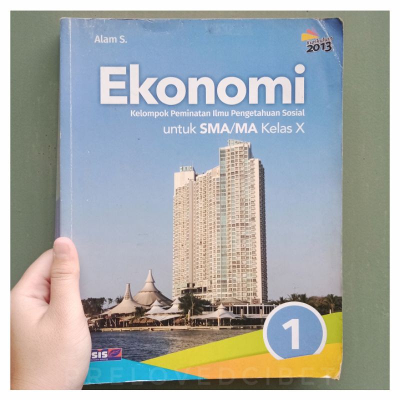 [PRELOVED] Buku Paket EKONOMI  SMA Kelas 1 / Kelas 10 - Kurikulum 2013 – ESIS