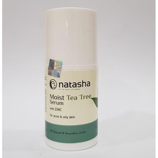 Natasha Moist Tea Tree Serum - Serum jerawat, Mengatasi & Merawat kulit berjerawat