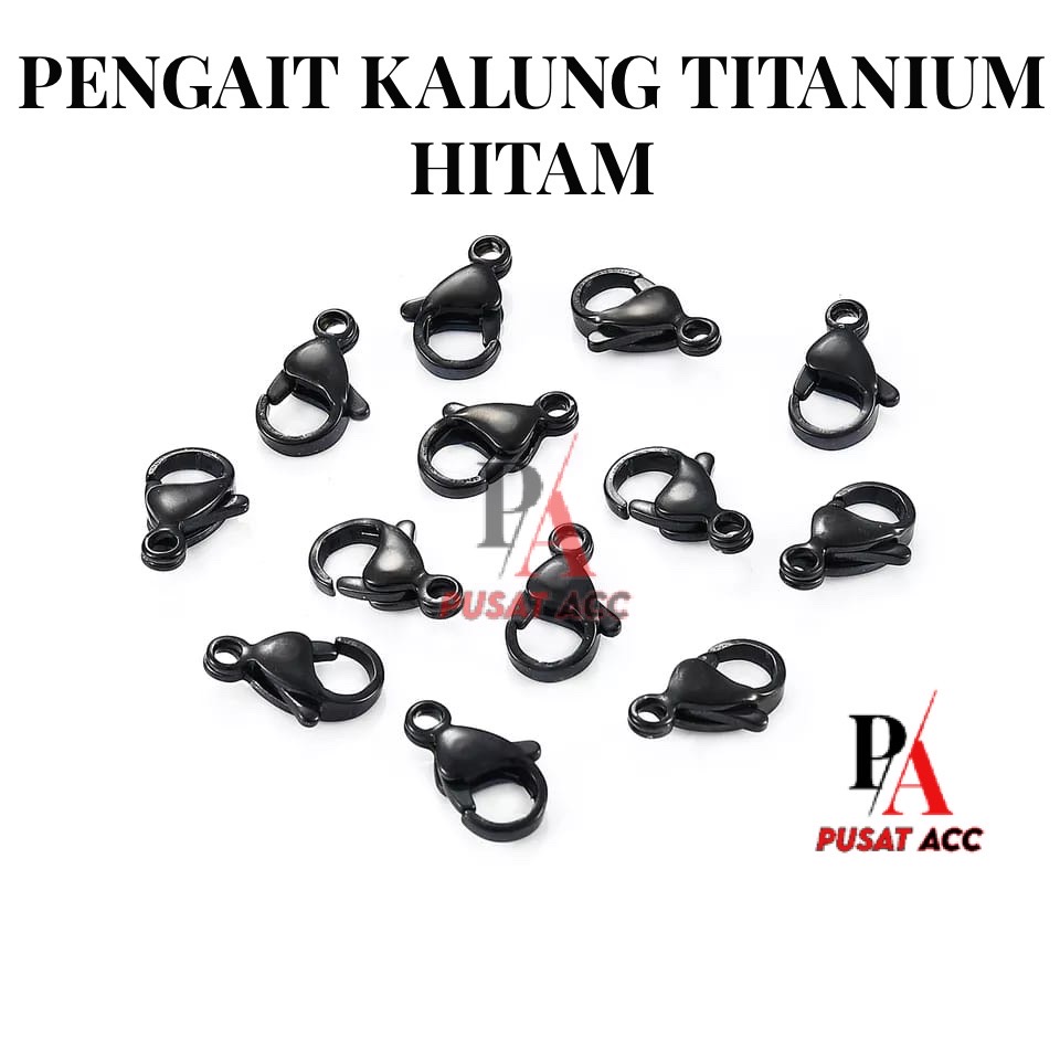 Pengait kalung kokot Udang Pengait masker Titanium Anti Karat