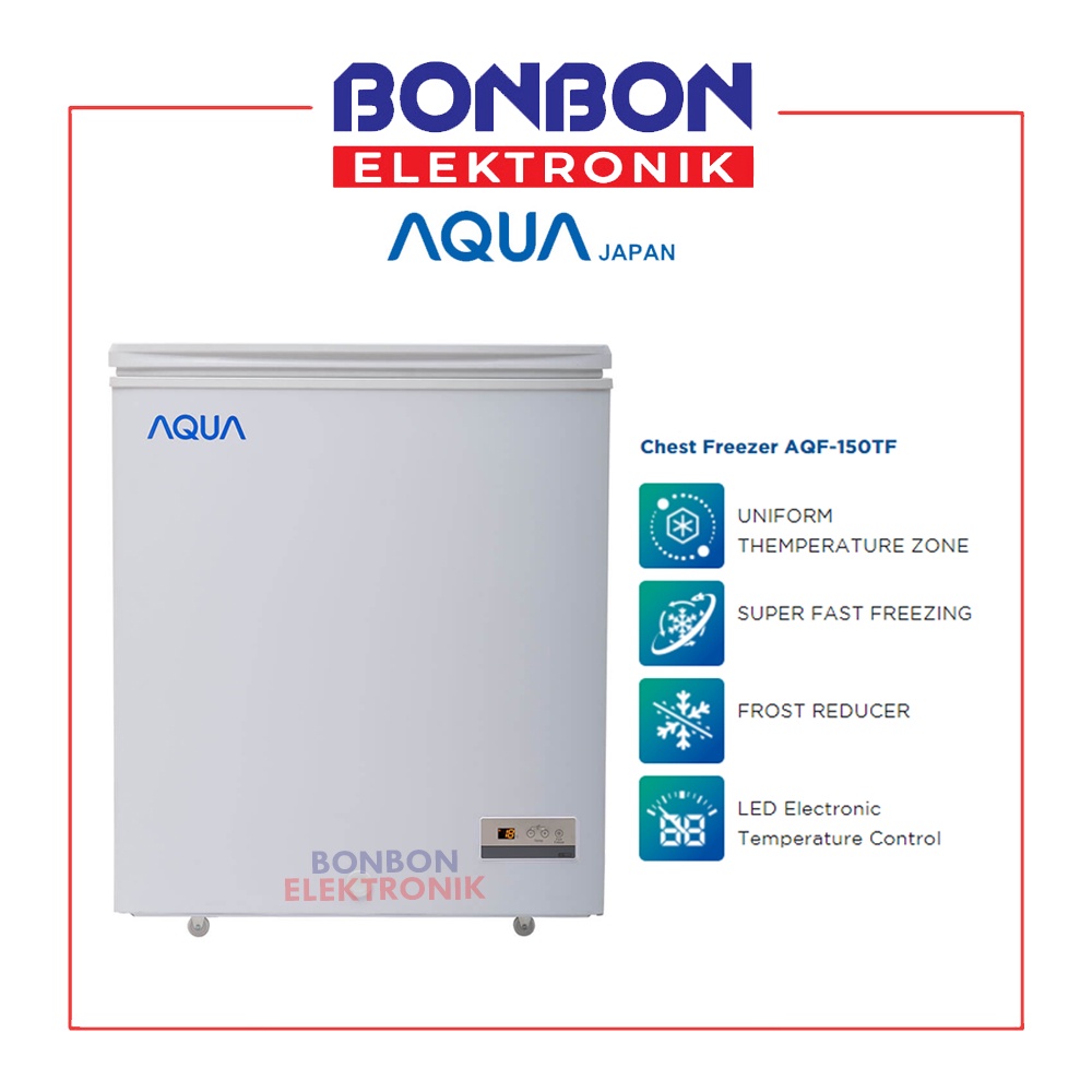 AQUA Chest Freezer AQF-150TF / AQF 150 TF / AQF150 146L