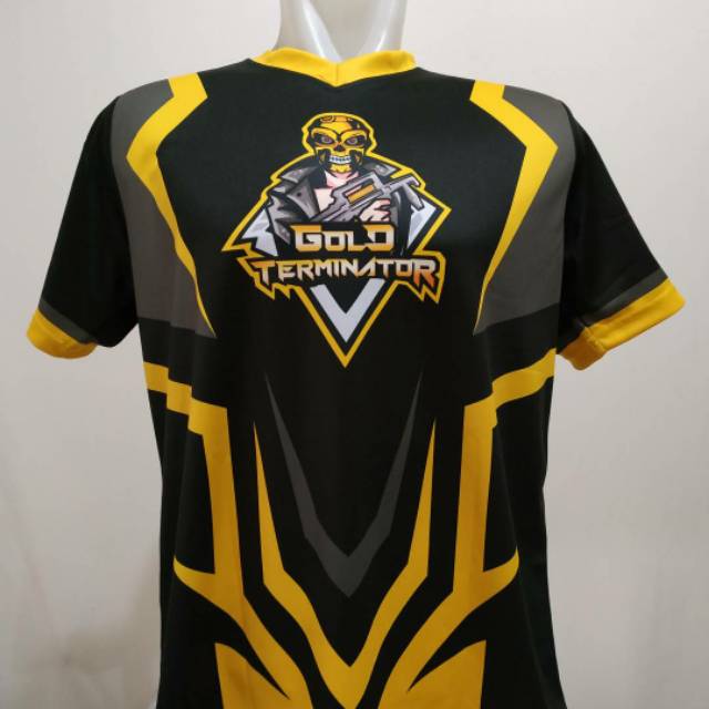 BAJU JERSEY GAMING CUSTOM