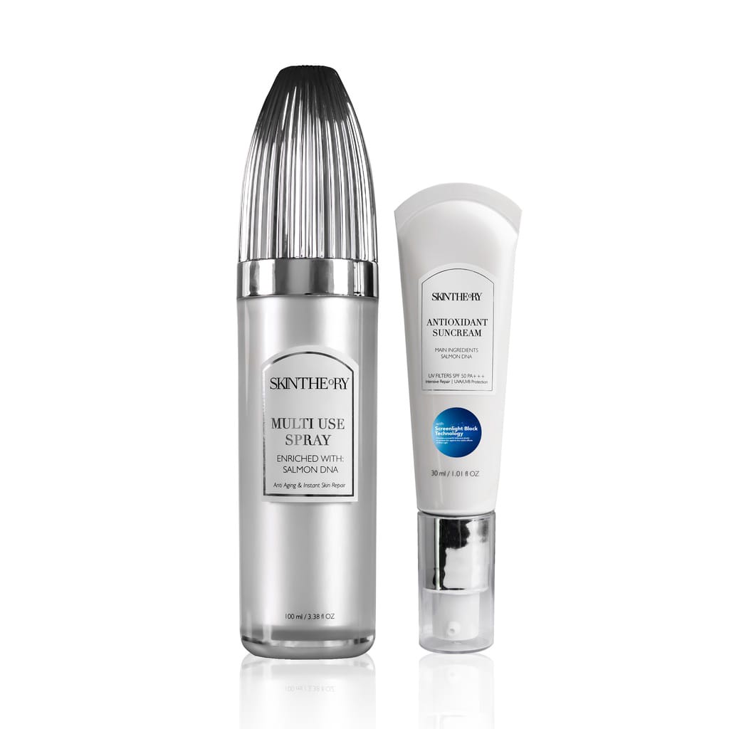 Skintheory Multi Use Spray &amp; Antioxidant Suncream [BUNDLE PACKAGE]