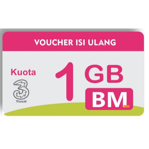 Voucher Data Tri 1GB