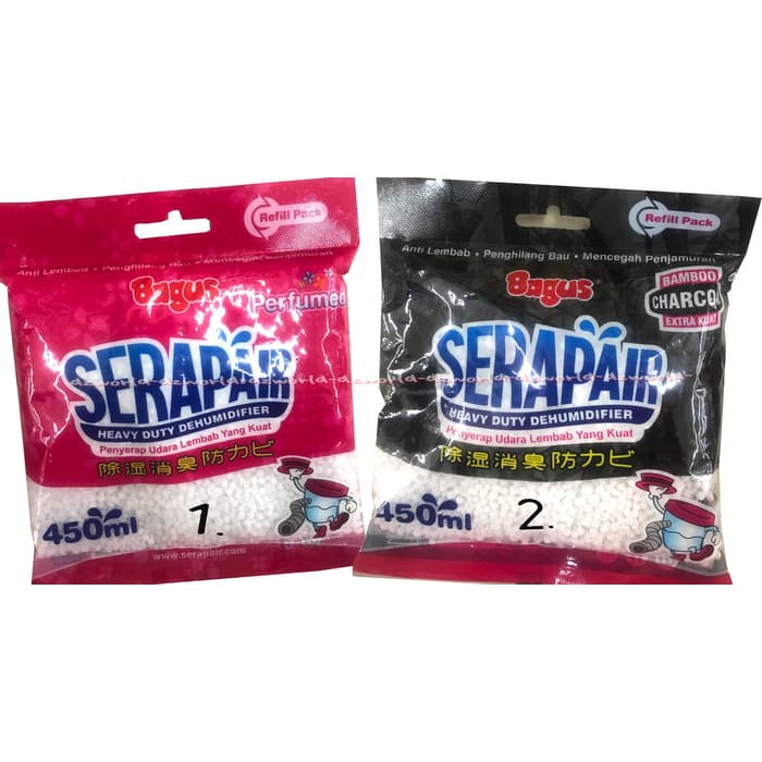 Refill Bagus Serap Air Pink Anti Lembab Penghilang Bau 450ml