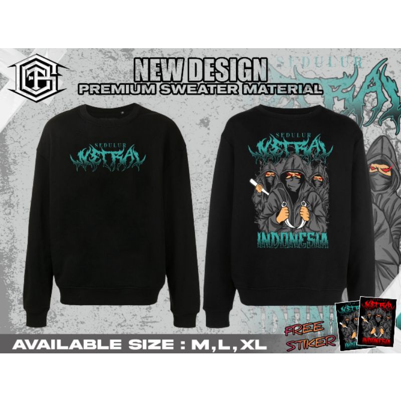 SWEATER SEDULUR NETRAL SWITER DISTRO UNTUK UMUM JAKET SEDULUR NETRAL INDONESIA