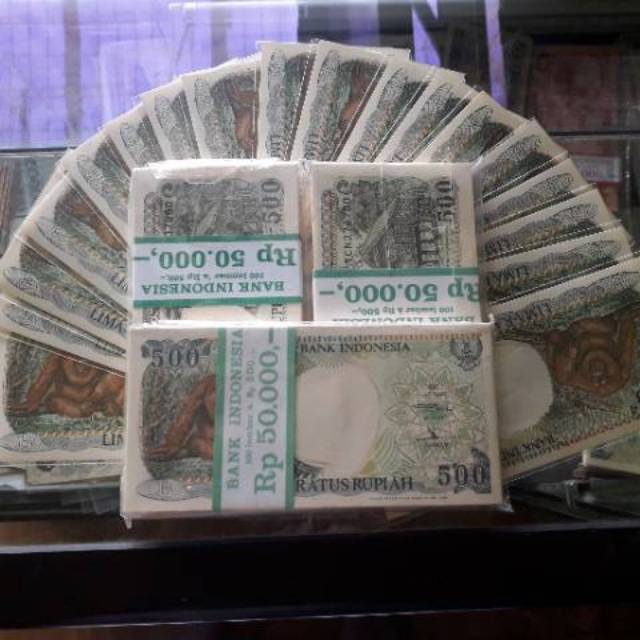 Uang kuno 500 rupiah  gress