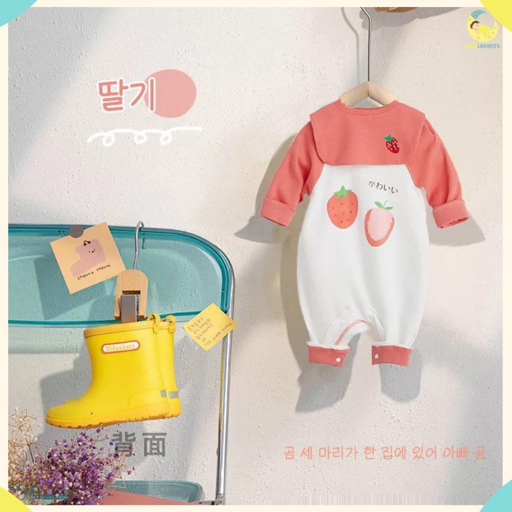 BABYLOVANTA- Baju jumper anak perempuan lucu Free BIP Baju jumper lucu 0-2 Tahun baju jumper premium