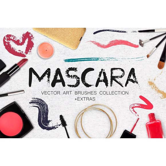 Mascara Vector Art Brushes