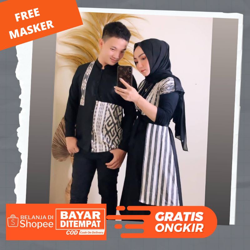 Baju tenun couple - baju tenun - couple tenun - couple etnik - baju prewedding - baju kondangan - baju couple - couple tenun etnik
