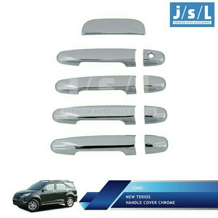 Rush Terios Pegangan Pintu Mobil Handle Cover Chrome - ZIVARIASI