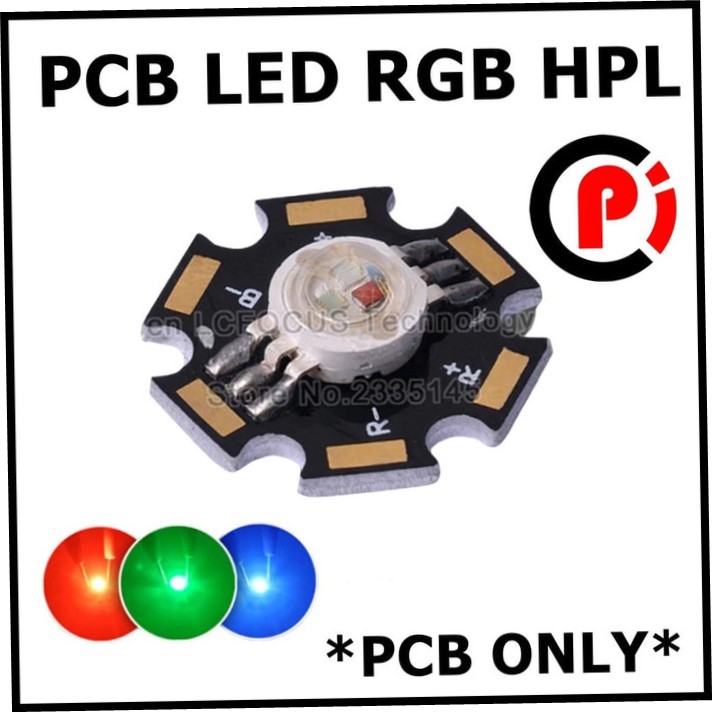 PCB Star LED HPL RGB Aluminium Heatsink Base High Power LED