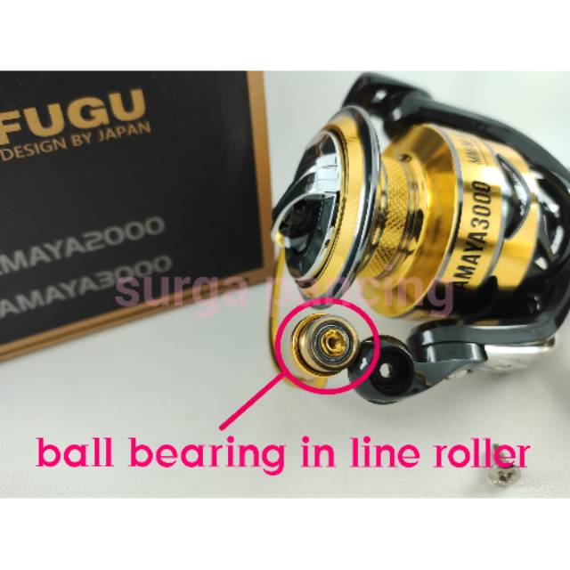 Reel Pancing fugu Amaya HG 2000 3000 power handle terbaru bonus busa Eva knob handle