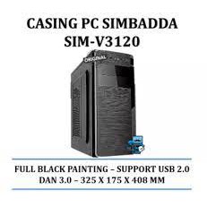 CASING COMPUTER SIMBADDA SIM V-3120 + PSU 380 Watt