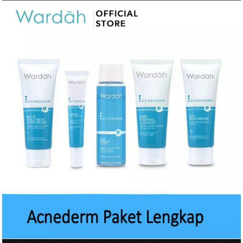 Wardah Paket Acnederm Series