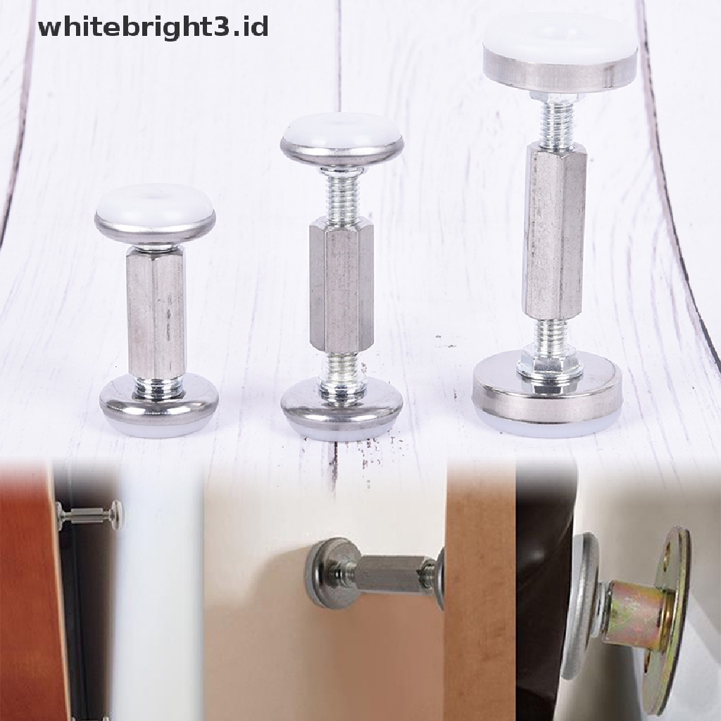 {whitebright3.id} Adjustable Threaded Bed Frame Anti-Shake Tool Telescopic Support for Bedroom ,