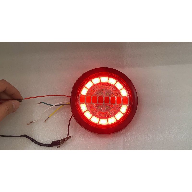 stop lamp lampu truk 24 volt model bulat 32 led