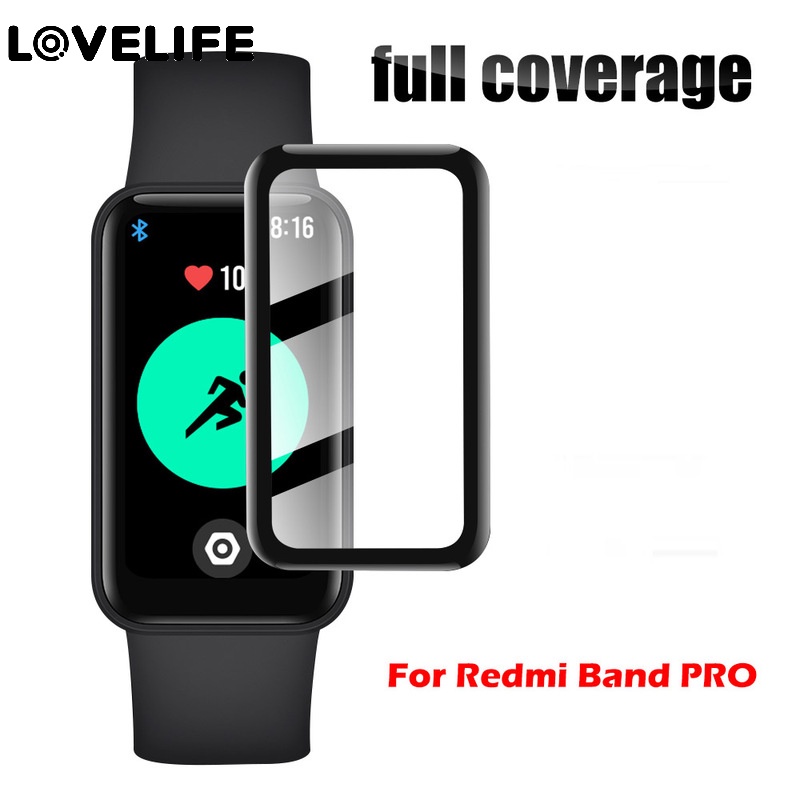 1 / 2pcs Pelindung Layar Smartwatch Anti Air / Sidik Jari Untuk Redmi Band Pro PMMA / Smart Watch Xiaomi