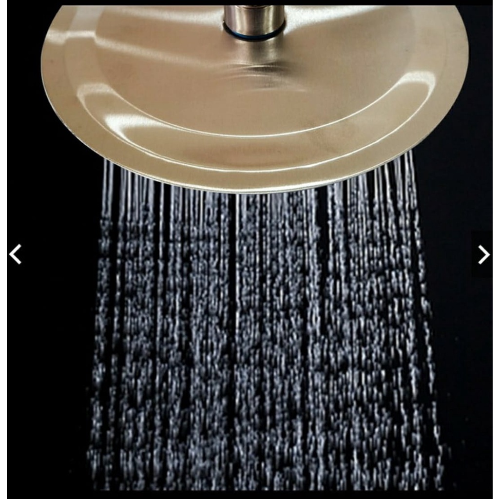 Shower Kamar Mandi Wall Shower 8&quot; Shower Tembok Stainless 8 Inch