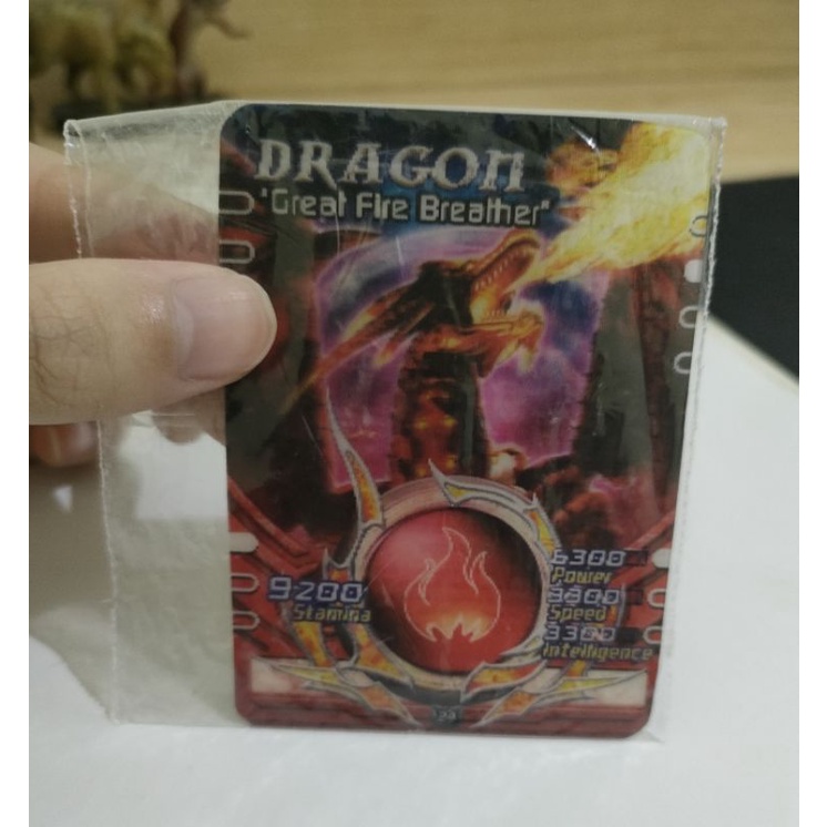 Kartu Mythical Lords Super Rare Card "Great Fire Breather - Dragon"